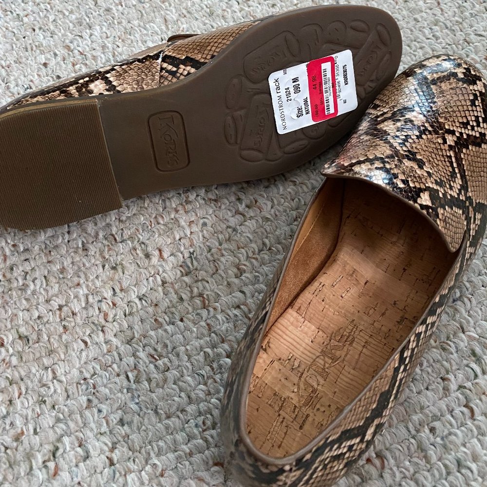 Snakeskin Loafers